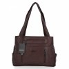 Dámská kabelka shopper bag Hernan čokoládová 3892